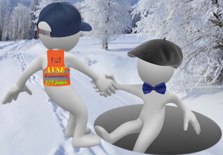 bonhomme bc sorti trou assistance AVSE